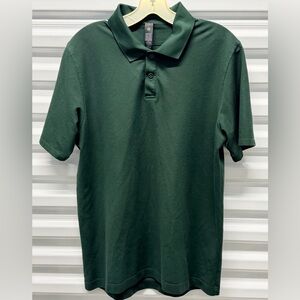 Lululemon Evolution Polo Shirt Dark Green Men’s Size M
